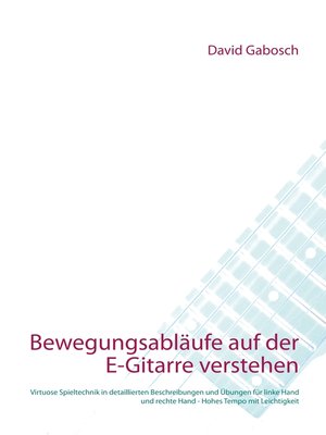cover image of Bewegungsabläufe auf der E-Gitarre verstehen